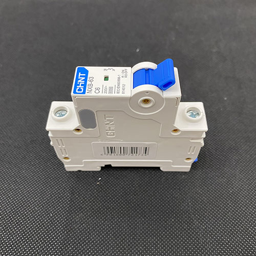 CB tép (MCB) dòng cắt 6KA 1 cực Chint NXB-63 1P C6 6kA